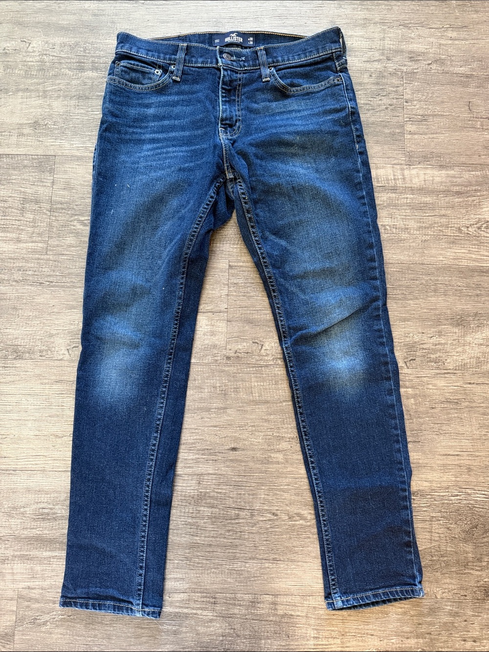 Slim Fit Dark Blue Men’s Jeans